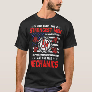 Mechanischer Gott nahm die stärksten Männer T-Shirt