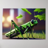 Mechanischer Grasshopper Poster (Vorne)