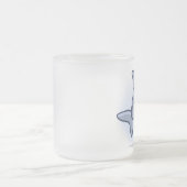 Mechanischer Haifisch-mattierte Tasse (Mittel)