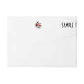 Mechanischer Halbmond mit Rote Rosen (Rückseite)