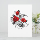 Mechanischer Halbmond mit Rote Rosen Ankündigung (Stehend Vorderseite)