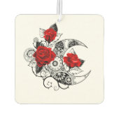 Mechanischer Halbmond mit Rote Rosen Autolufterfrischer (Rückseite)