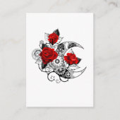 Mechanischer Halbmond mit Rote Rosen Begleitkarte (Vorderseite)