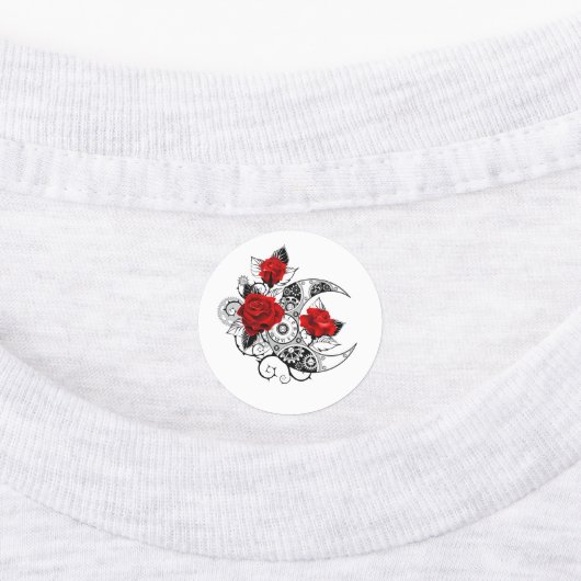 Mechanischer Halbmond mit Rote Rosen Etiketten (Befestigt)