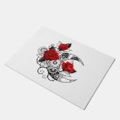 Mechanischer Halbmond mit Rote Rosen Fußmatte (Schrägansicht)