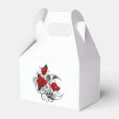 Mechanischer Halbmond mit Rote Rosen Geschenkschachtel (Rückseite)