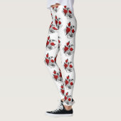 Mechanischer Halbmond mit Rote Rosen Leggings (Links)