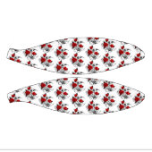 Mechanischer Halbmond mit Rote Rosen Mini Basketball (Panele)