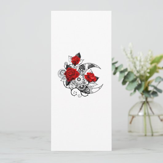 Mechanischer Halbmond mit Rote Rosen Programm (Stehend Vorderseite)