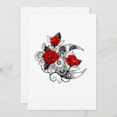 Mechanischer Halbmond mit Rote Rosen Programm (Vorne/Hinten)