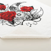 Mechanischer Halbmond mit Rote Rosen Sherpadecke (3/4)