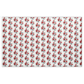 Mechanischer Halbmond mit Rote Rosen Stoff (Yard (91,4 cm))