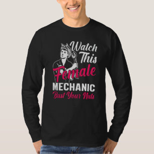 Mechanischer Handyman Werkstattwagen T-Shirt