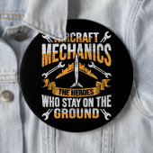 Mechanischer Heldendesign für Luftfahrzeuge eines Button (Beispiel)