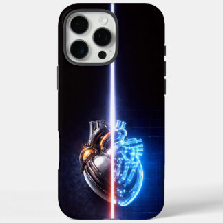 Mechanischer Herzplan iPhone 16 Pro Max Hülle