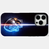 Mechanischer Herzplan  Case-Mate iPhone Hülle (Rückseite (Horizontal))
