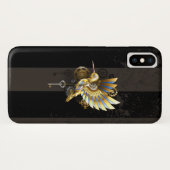 Mechanischer Hummingvogel Case-Mate iPhone Hülle (Rückseite (Horizontal))