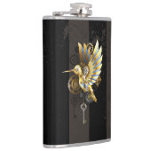 Mechanischer Hummingvogel Flachmann (Rechts)