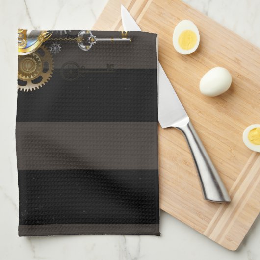 Mechanischer Hummingvogel Geschirrtuch (Viertel Falte)