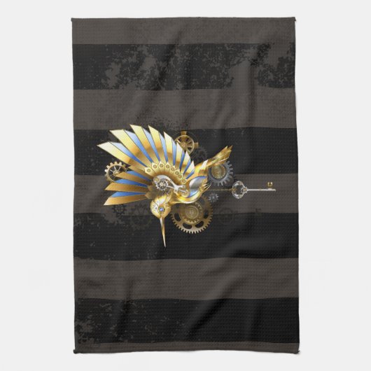 Mechanischer Hummingvogel Geschirrtuch (Vertikal)