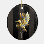 Mechanischer Hummingvogel Keramik Ornament (Links)