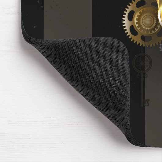 Mechanischer Hummingvogel Mousepad (Ecke)