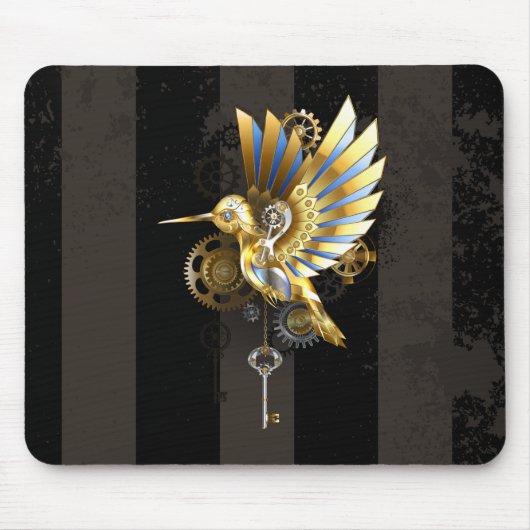 Mechanischer Hummingvogel Mousepad (Vorne)