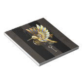 Mechanischer Hummingvogel Notizblock (angewinkelt)