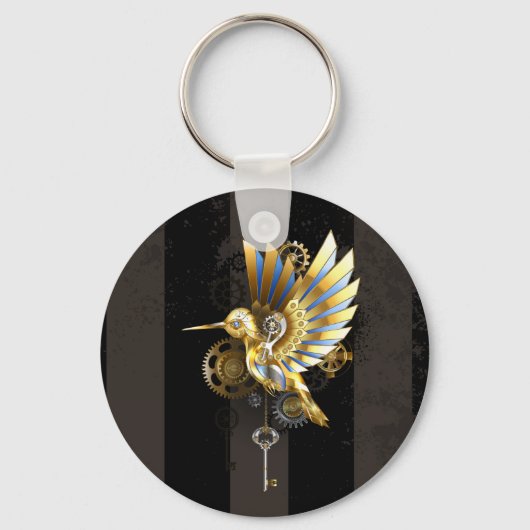 Mechanischer Hummingvogel Schlüsselanhänger (Vorderseite)