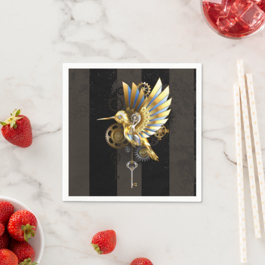 Mechanischer Hummingvogel Serviette (Beispiel)