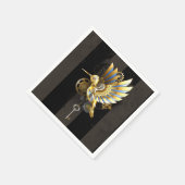 Mechanischer Hummingvogel Serviette (Ecke)