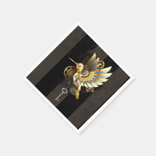 Mechanischer Hummingvogel Serviette (Ecke)