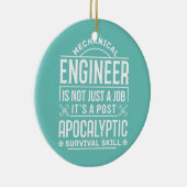 Mechanischer Ingenieur nach der Apokalyptischen Üb Keramik Ornament (Rechts)