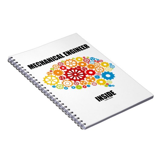 Mechanischer Inside (Zahnradgestänge) Notizblock (Rechte Seite)