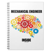 Mechanischer Inside (Zahnradgestänge) Notizblock (Vorderseite)