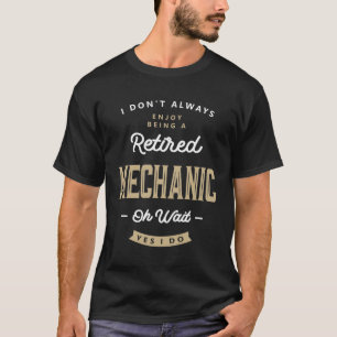 Mechanischer Job Beruf Geburtstagsarbeiter T-Shirt
