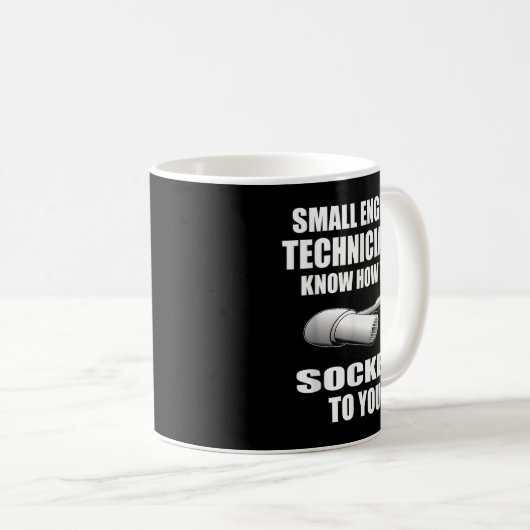 Mechanischer kleiner Motor Kaffeetasse (VorderseiteRechts)