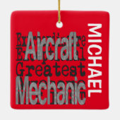 Mechanischer Luftfahrtexperordinator CUSTOM Keramikornament (Rückseite)