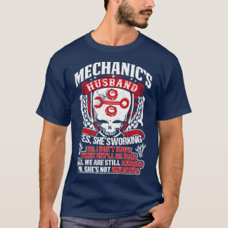 Mechanischer Mann Ja er arbeitet Mechanik T Shir T-Shirt