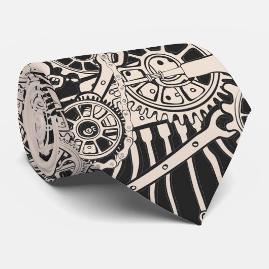 Mechanischer Mann Krawatte (Gerollt)