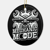 Mechanischer Modus im Luftfahrzeug-Ingenieur-Flugz Keramik Ornament (Links)