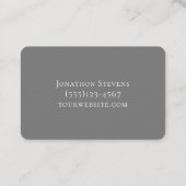 Mechanischer Motor von Motorrädern für Metallkonst Visitenkarte (Rückseite)