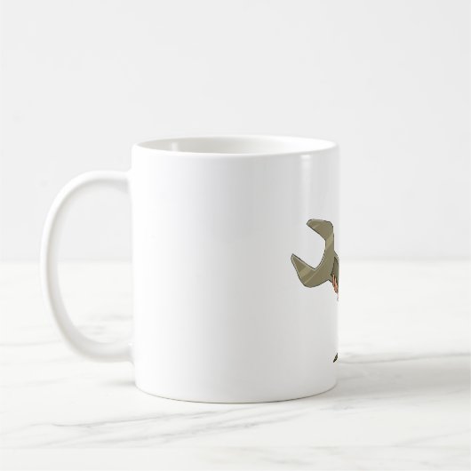 Mechanischer Riesenspanner Kaffeetasse (Links)