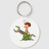 Mechanischer Riesenspanner Schlüsselanhänger (Vorderseite)