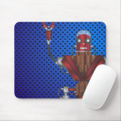 Mechanischer Roboter-Cartoon Mousepad (Mit Mouse)