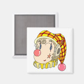 Mechanischer "romantischer Clown" mit einem liebli Magnet (Vorderseite/Rückseite)