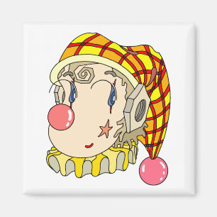 Mechanischer "romantischer Clown" mit einem liebli Magnet