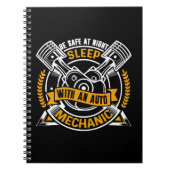 Mechanischer Schlaf mit Auto Notizblock (Vorderseite)