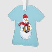 Mechanischer Snowman Ornament (Vorderseite)