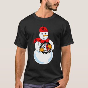 Mechanischer Snowman T-Shirt